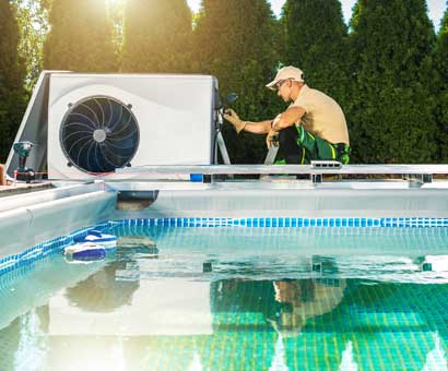 Schwimmbadtechnik & Gartenbau, Pools, Gärten, Beleuchtung, Solarenergie und Wärmepumpentechnik